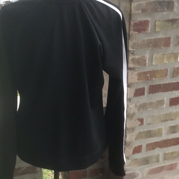 Izod.movement. Black with white stripes jacket. Xl - Picture 4 of 6